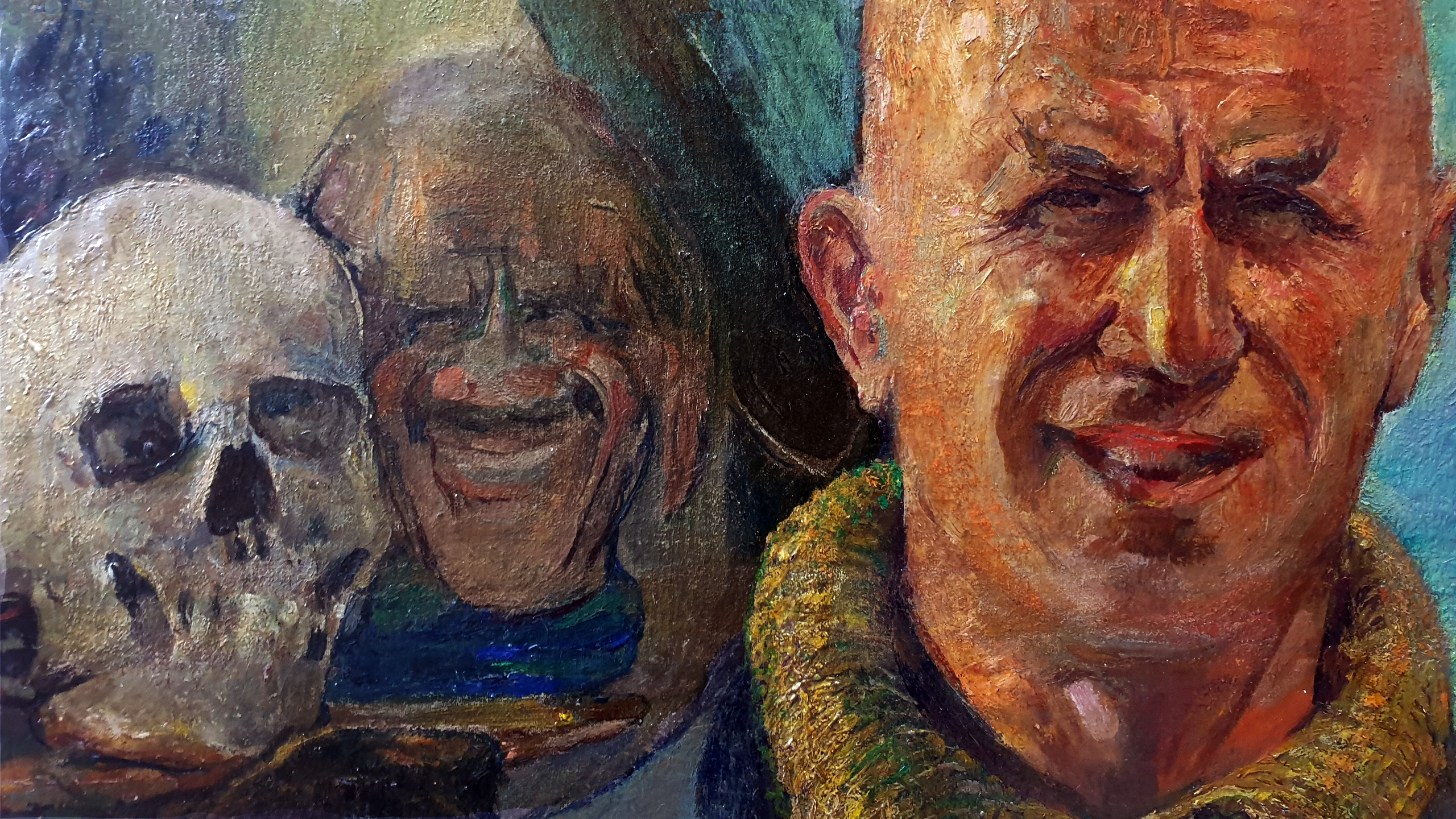 Autorretrato de Pedro Gross, pintor y escultor español